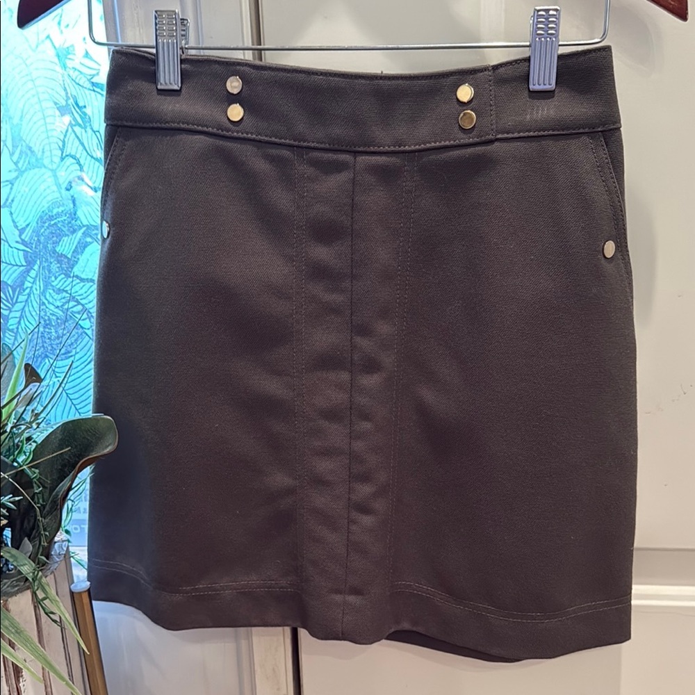 H&M Green Pencil Mini Skirt for Work